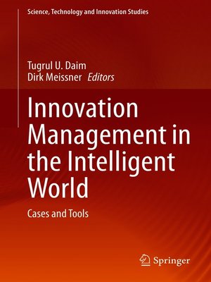 cover image of Innovation Management in the Intelligent World